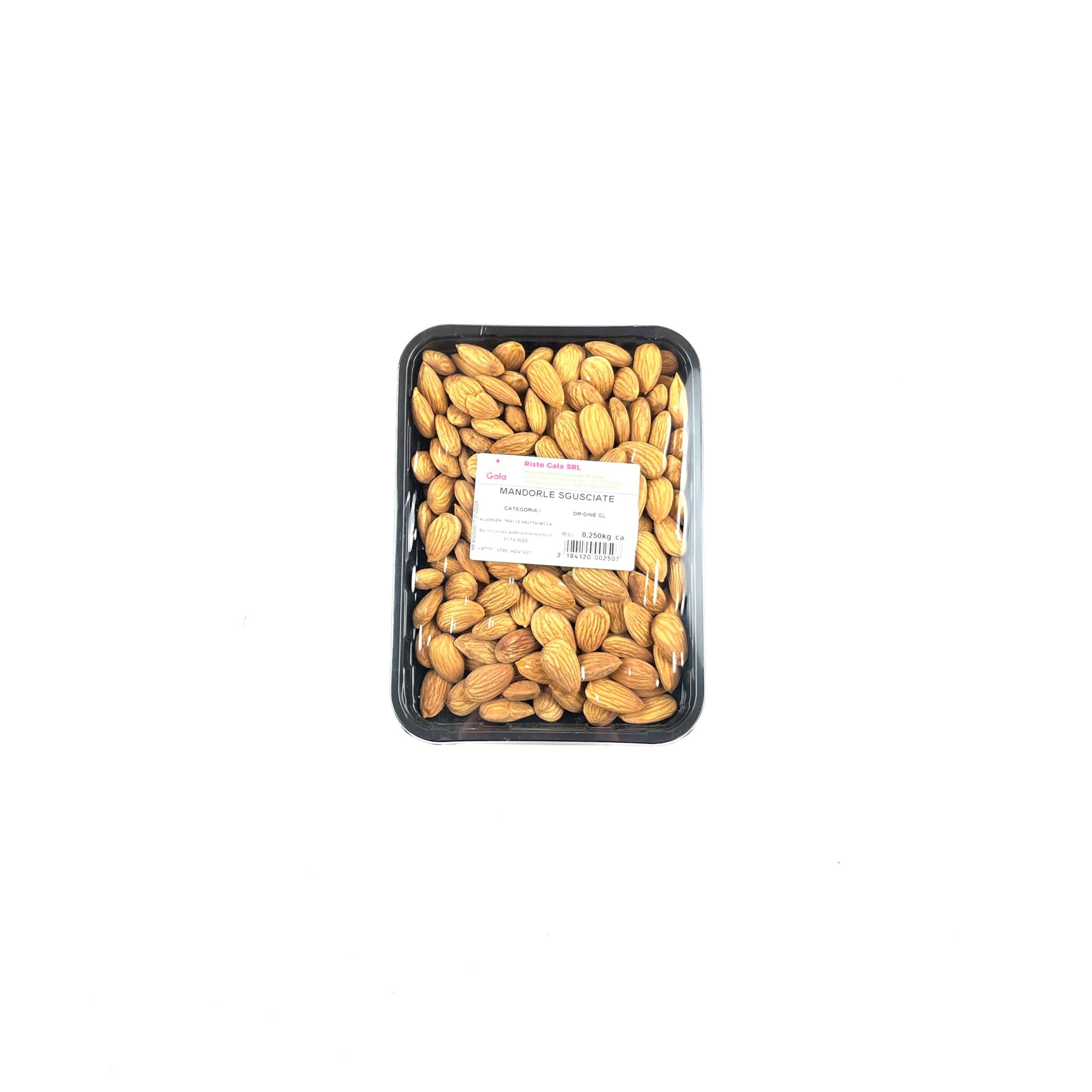 Mandorle sgusciate (250 gr) Gala Express Mandorle sgusciate (250 gr) Gala Express