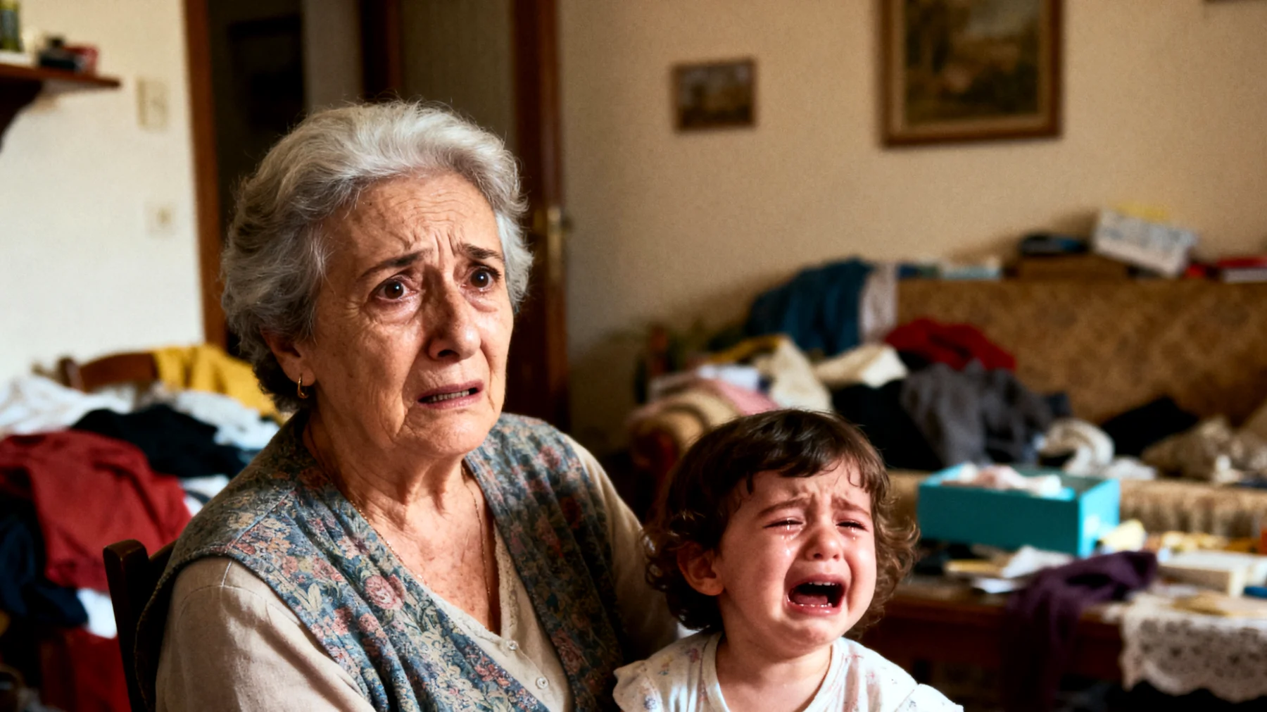 Nonna in difficoltà nel gestire le crisi emotive dei nipoti bambini: scoppi di pianto improvvisi, capricci intensi e manifestazioni di rabbia che la lasciano impreparata e preoccupata di non saper reagire nel modo giusto"
